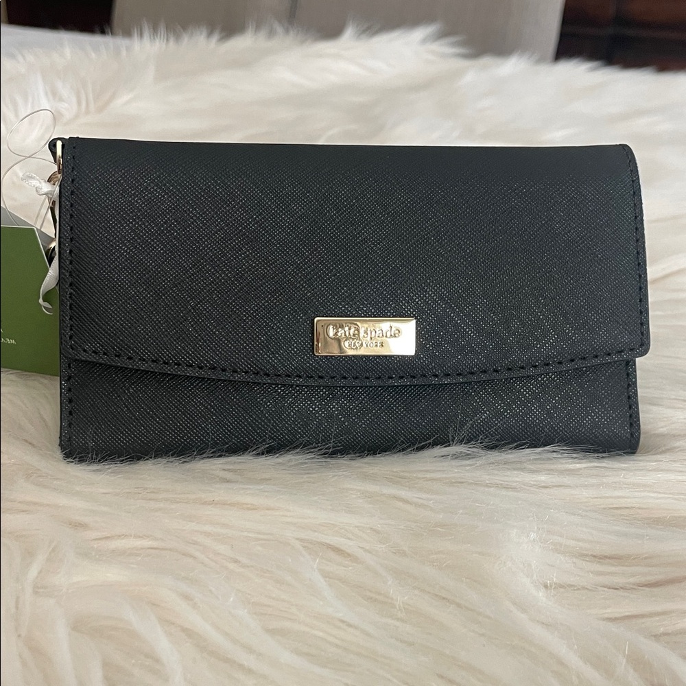 🆕 Kate Spade iPhone Wristlet Trifold Wallet